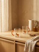 Monterey - Lot De 2 Mugs Faons - Verre Borosilicate