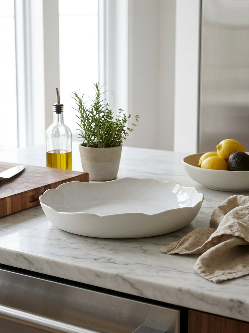 Plume - Plat Creux - Perle