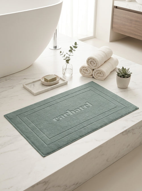 Design 2 - Sage Green Bath Mat