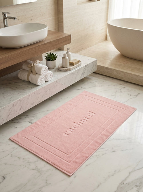 Design 2 - Petal Pink Bath Mat