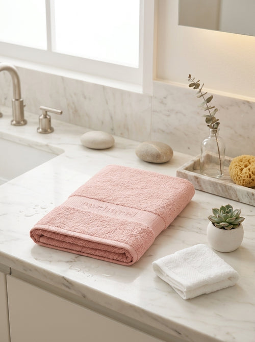 Maxi Bath Towel Salmon Pink