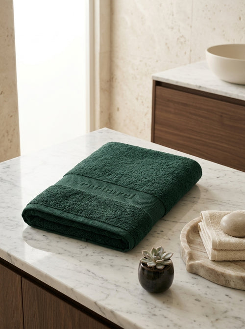 Bottle Green Maxi Bath Towel