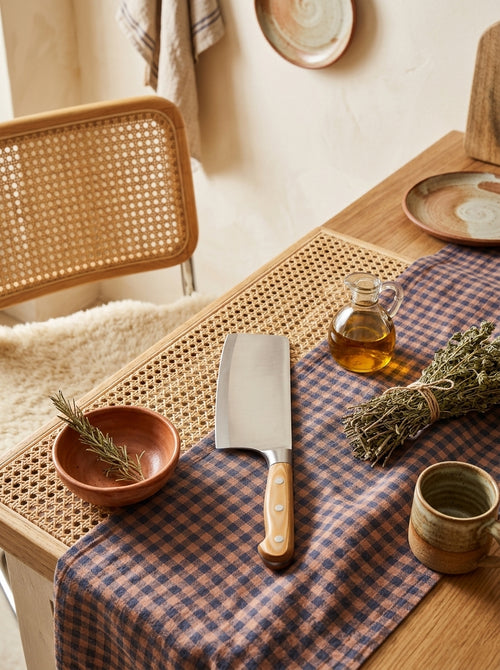 Couperet De Cuisine - Brun Clair