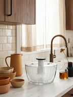 Glass Salad Spinner 26 Cm