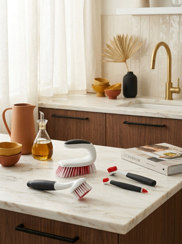 Lot: 4 Brushes (2 Maintenance Brushes + 1 Multi-Purpose Brush + 1 Brush For J