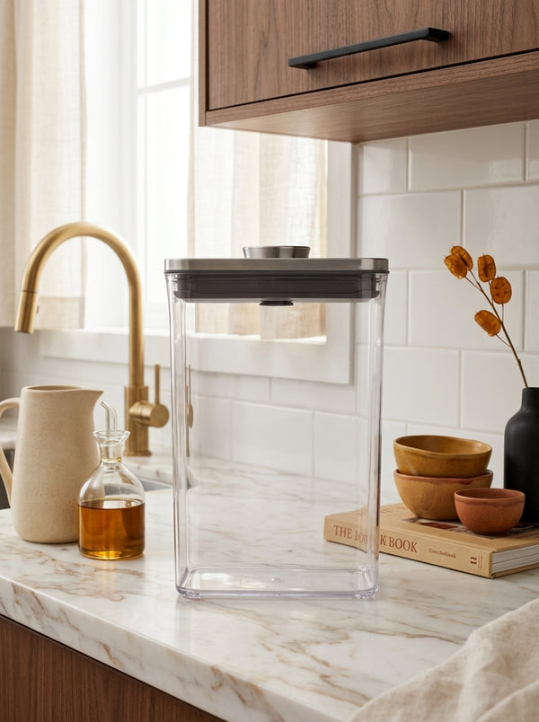 Pop Storage Box Rect. Stainless steel 2.6L