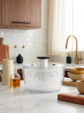 Transparent Salad Spinner 26 Cm