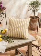 Victor - Housse De Coussin D'Extérieur - Ocre