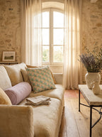 Thais - Housse De Coussin D'Extérieur - Celadon