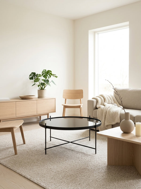 Cupid Xxl - Side Table - Glass - Black