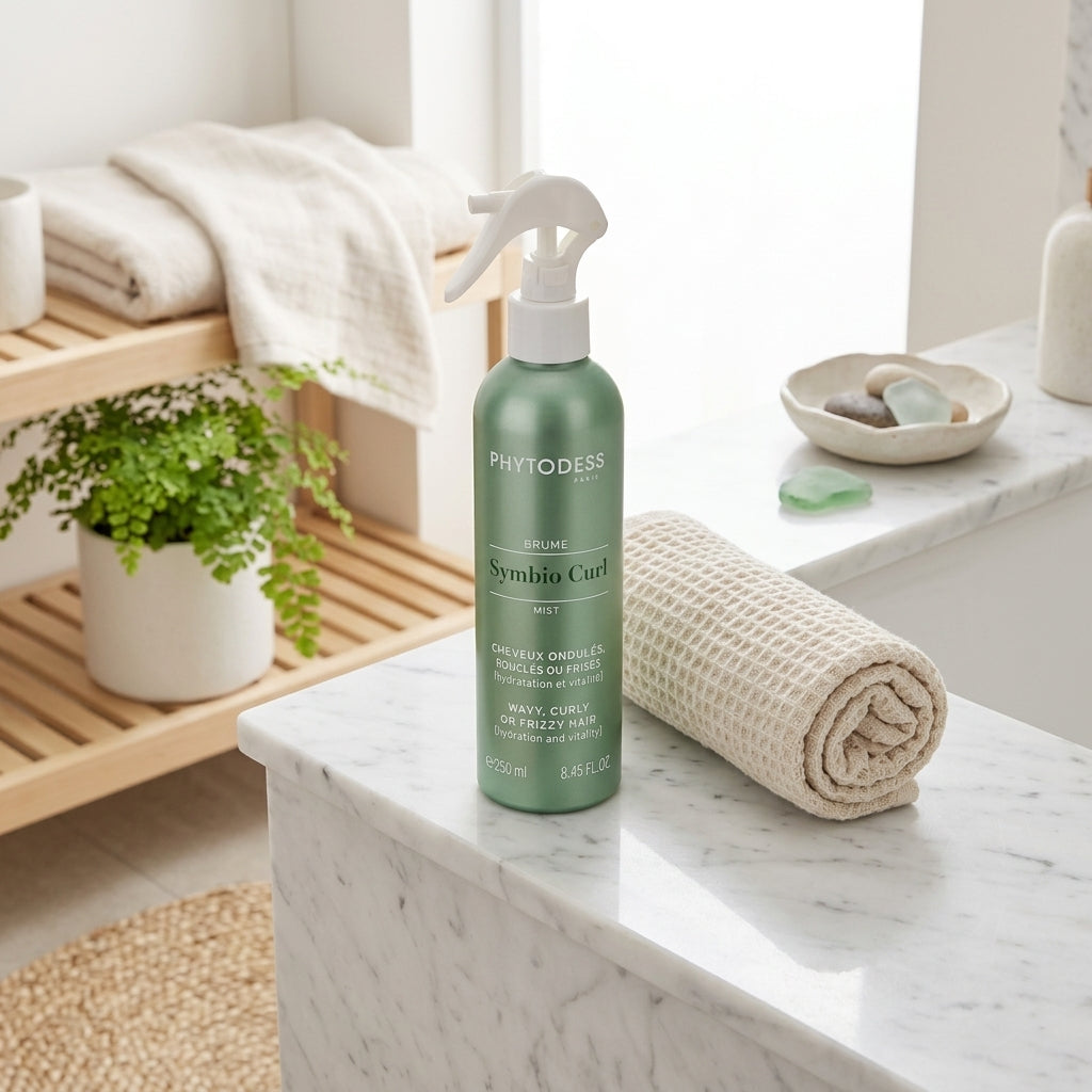 Brume Cheveux Ondulés, Bouclés Ou Frisés - Hydratation Et Vitalité - Symbio Curl