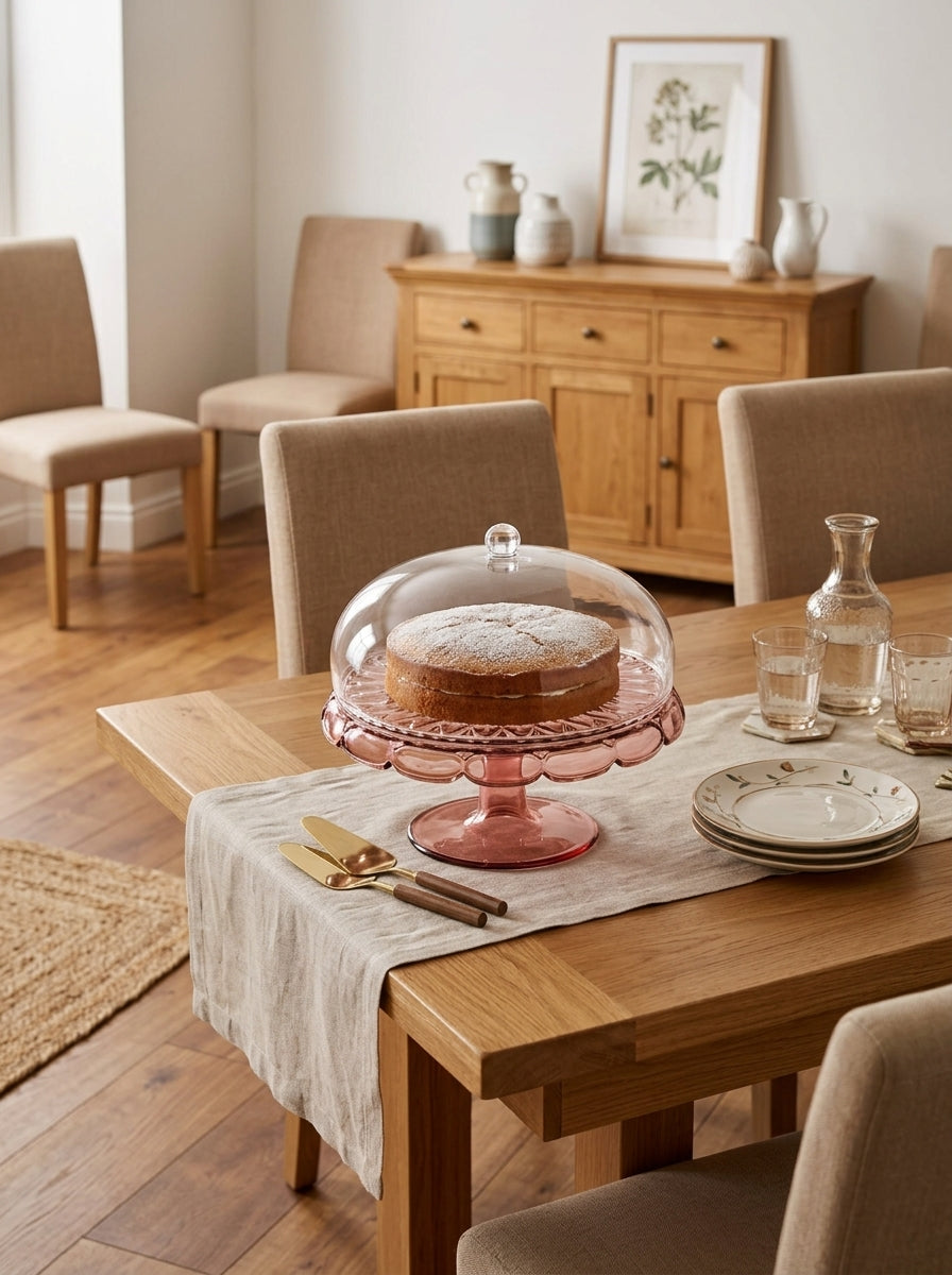 Vanity - Stand à Gâteau Avec Cloche