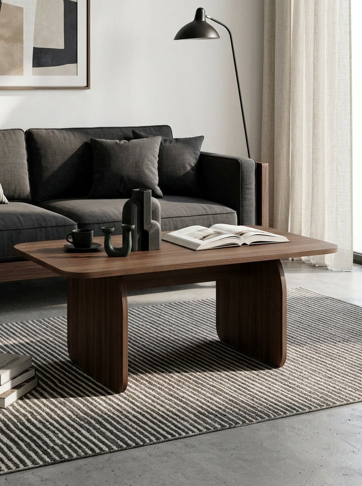 Pietra - Coffee Table - Milano Walnut