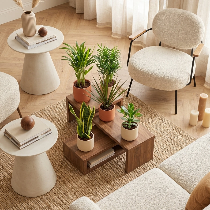 Mélange De 5 Plantes Faciles D'Entretien – Plante D'Intérieur