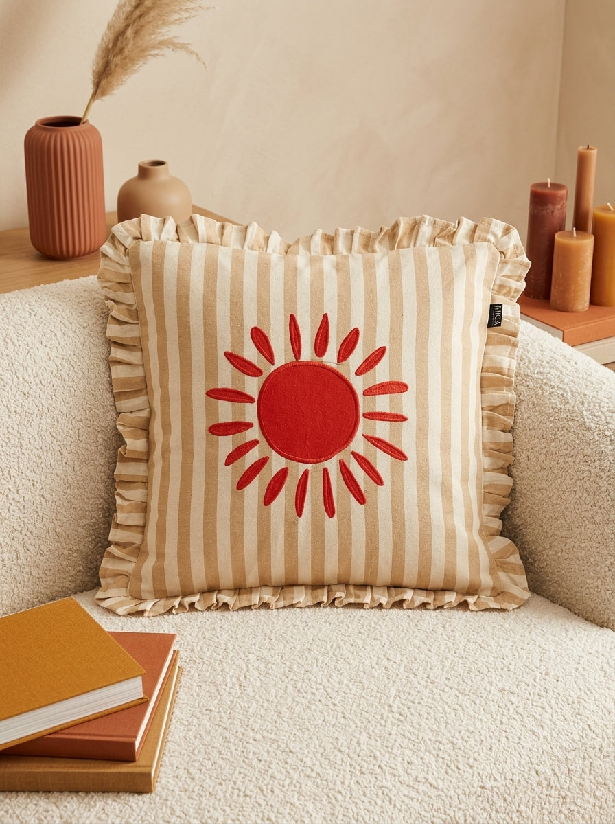 Coussin Solal - Motif Soleil