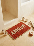 Alfombra de baño Amour