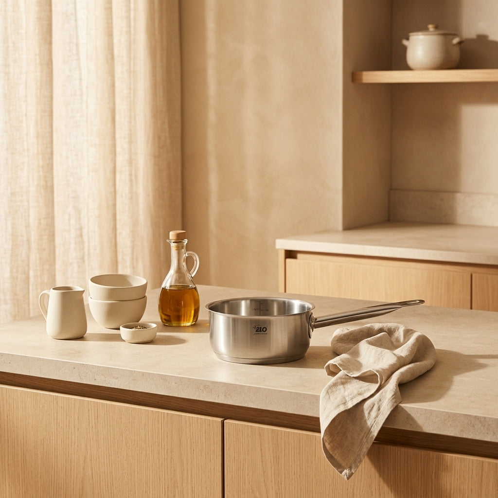 Casseruola In Acciaio Inox Elo Profi Cuisine - Inox