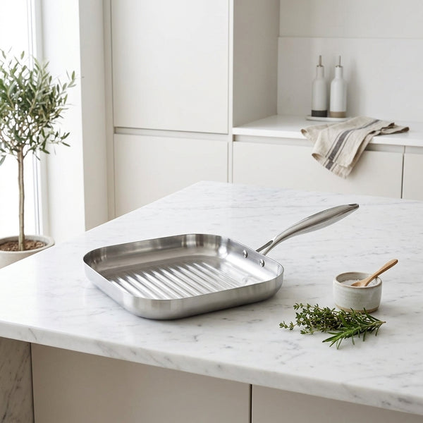 Griglia In Acciaio Inox 18/10 Triply Fackelmann Vita3 - Inox