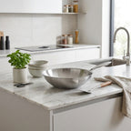 Wok In Acciaio Inox 18/10 Triply Fackelmann Vita3 - Inox