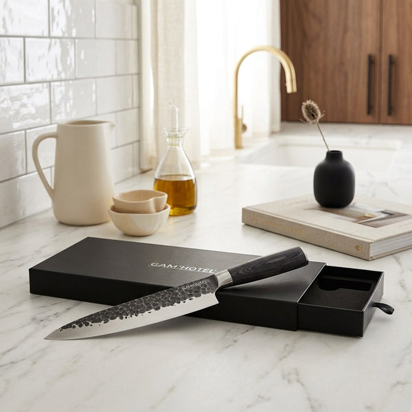 Rétro - Gam'Hotel - Coffret Couteau Chef - Noir