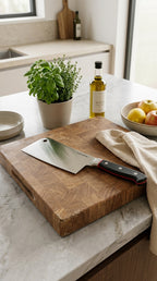 Hiro - Gam'Hotel - Cuchillo de carnicero - 31 cm - Negro/rojo