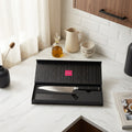 Damasco - Fauchon - Coltello da chef con custodia protettiva - Nero