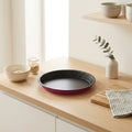 Fauchon - Molde para tarta - 28 cm - Negro/fucsia