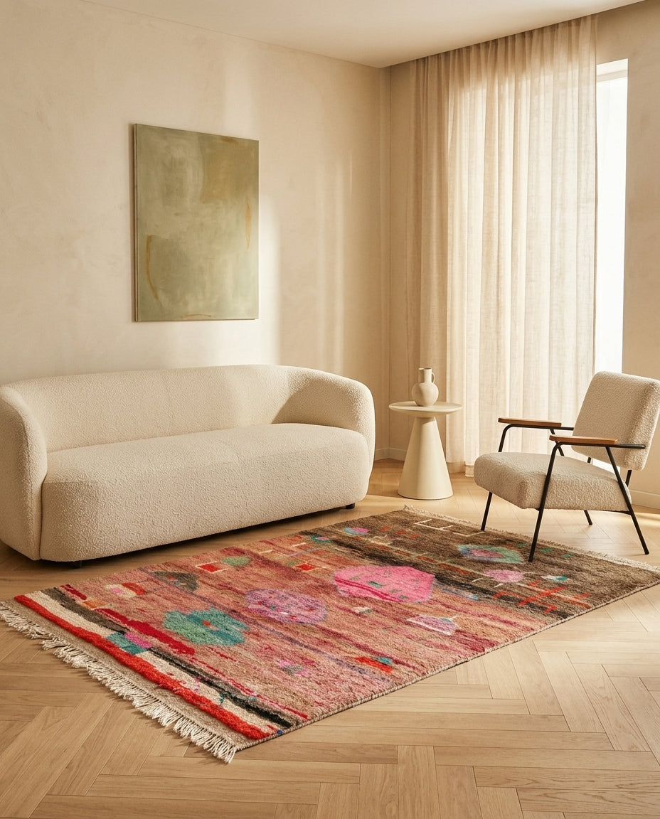 Alfombra bereber marroquí Boujaad 2,57 × 1,65 m