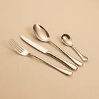 Art Culinaire - Cofanetto Di Posate - Vivant 24 Pezzi - Acciaio Inossidabile 18/10 - Argento