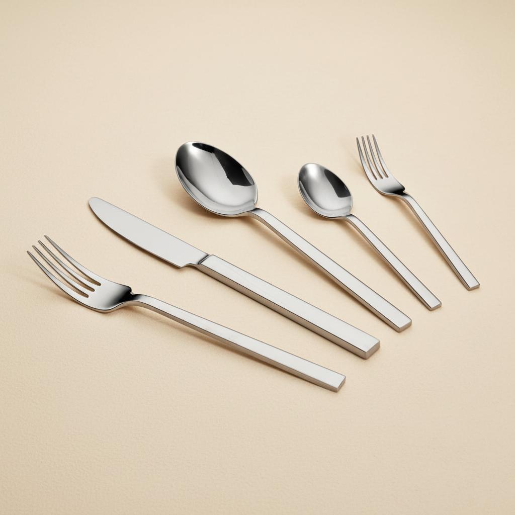 Art Culinaire - Cubertería - Atlas 30 Piezas - Acero Inoxydable 18/10 - Plateado
