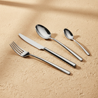 Art Culinaire - Coffret De Couverts - Athena 24 Pièces - Acier Inoxydable 18/10 - Argent