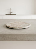Dune Kitchen & Table - Soucoupe - S - Marbre - Brun Clair