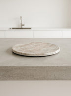 Dune Kitchen & Table - Soucoupe - S - Marbre - Brun Clair