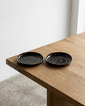 Out Of Lines - Lot De 2 Soucoupes Pour Mug - Grès - Noir Brun