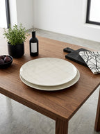 Zuma - Set med 2 tallrikar - L - Porslin - Salt