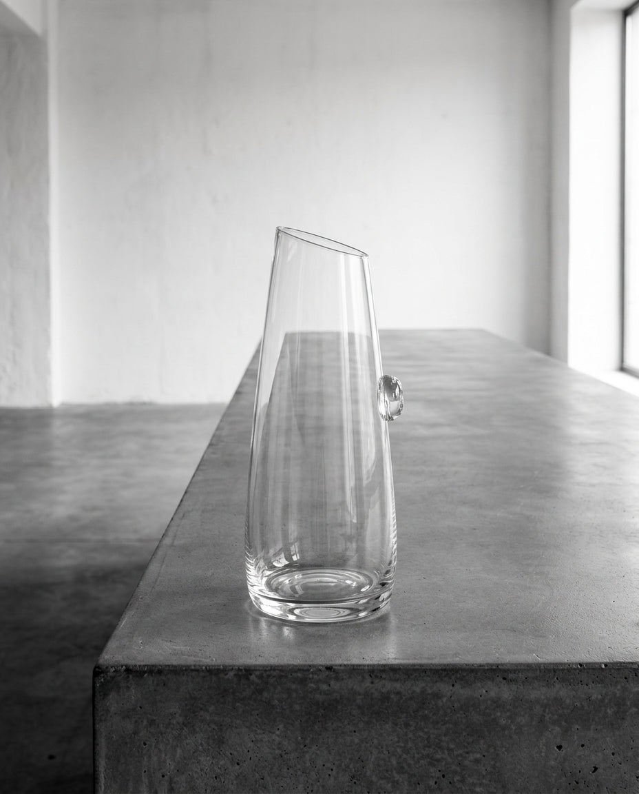 Out Of Lines - Carafe - M - Verre - Transparent