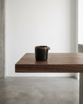 Out Of Lines - Lot De 2 Tasses À Expresso Sans Anse - Grès - Noir Brun