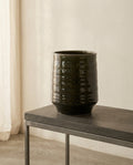 Glazed Shades - Pot De Fleurs 02 - S - Grès - Vert Foncé