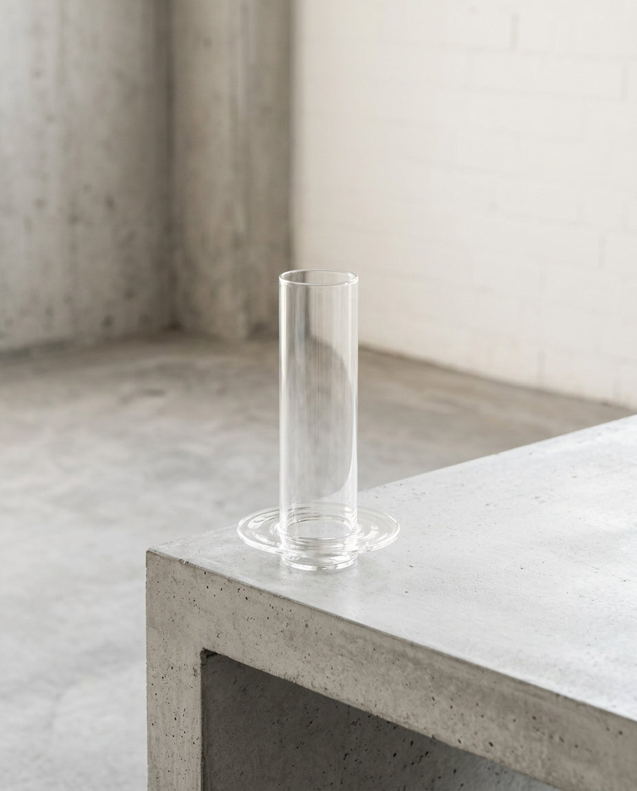 Glass Towers - Vase - S - Verre Borosilicaté - Transparent