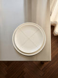 Zuma - Lot De 2 Assiettes - M - Porcelaine - Salt