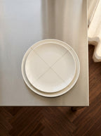 Zuma - Lot De 2 Assiettes - M - Porcelaine - Salt