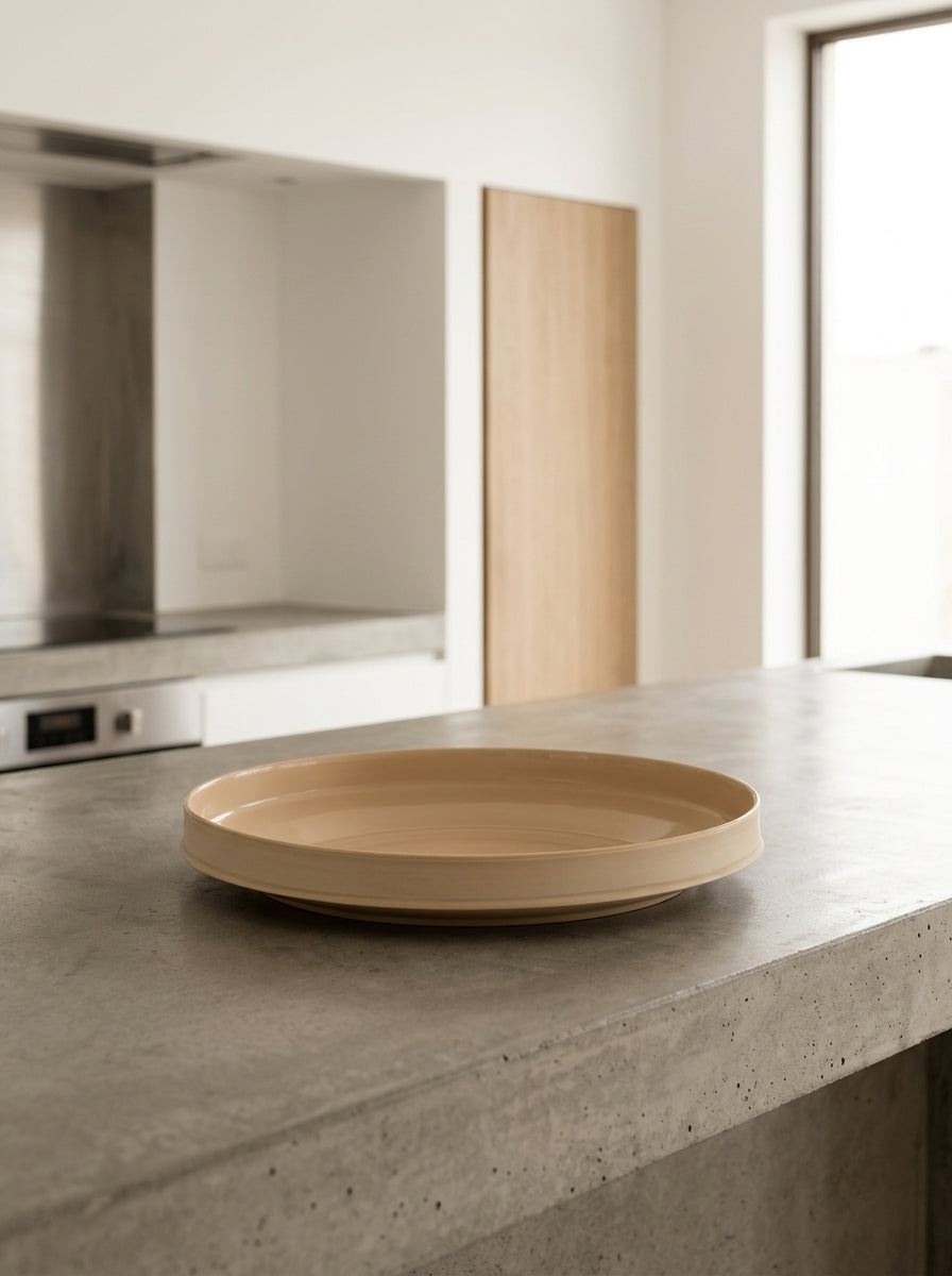Dune - Bol Bas - XL - Porcelaine - Clay