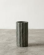 Pottery Rift - Balkonglåda / Kruka 03 - L - Stengods - Svartgrön