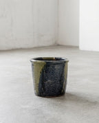 Glazed Shades - Blumentopf - M - Terrakotta - Blaugrau