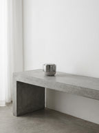 Candles Smoked Jasmine - Bougie D'ambiance - S - Cire De Soja Et Paraffine - Argent