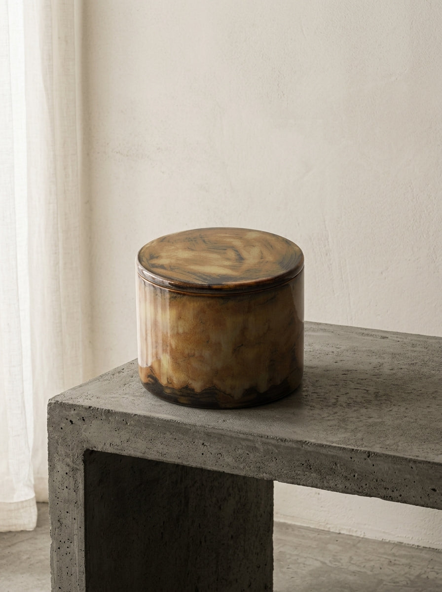 Candles London - Bougie D'ambiance - S - Cire De Soja Et Paraffine - Beige