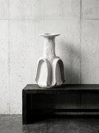 Marie Billy - Vase 02 - S - Grès - Blanc