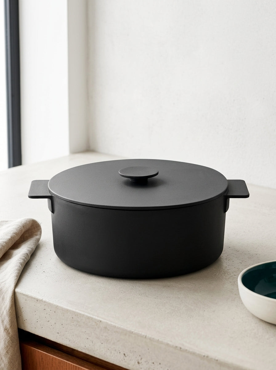 Surface - Casserole - XL - Fonte - Noir