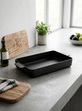 Surface - Plat À Four - XL - Fonte - Noir