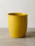 Glazed Shades - Pot De Fleurs - L - Terre Cuite - Jaune Lines